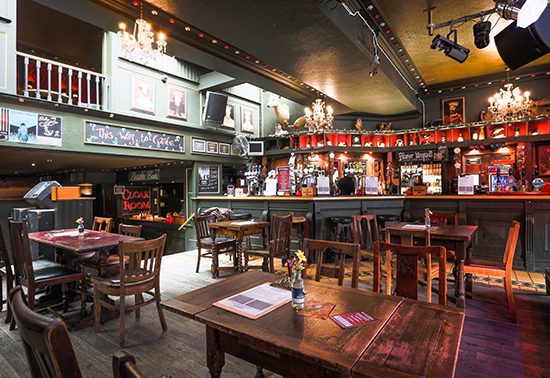 Inside of The Monarch, Camden
