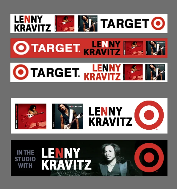 Target - promo web banners