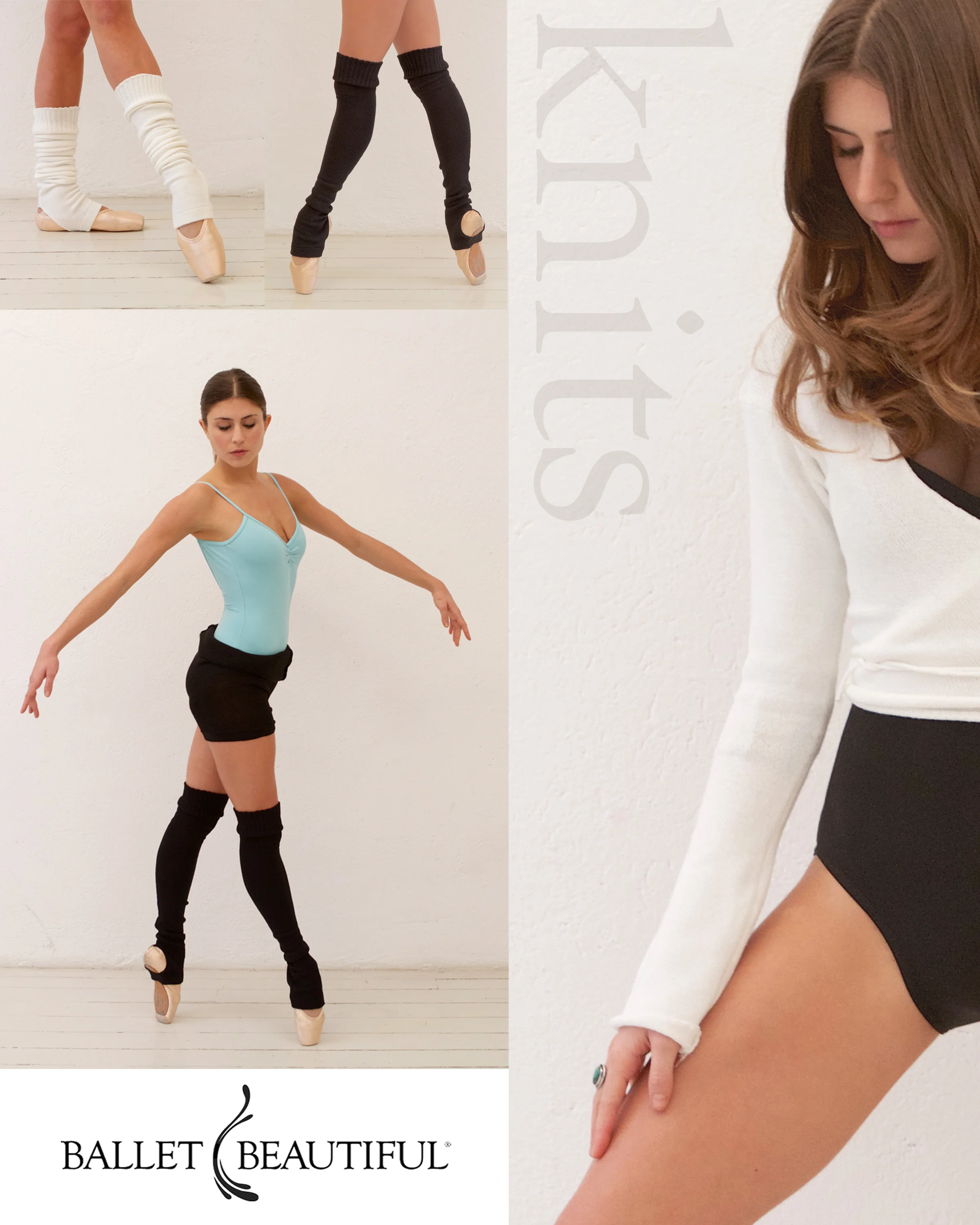 Ballet Beautiful Lookbook page design
