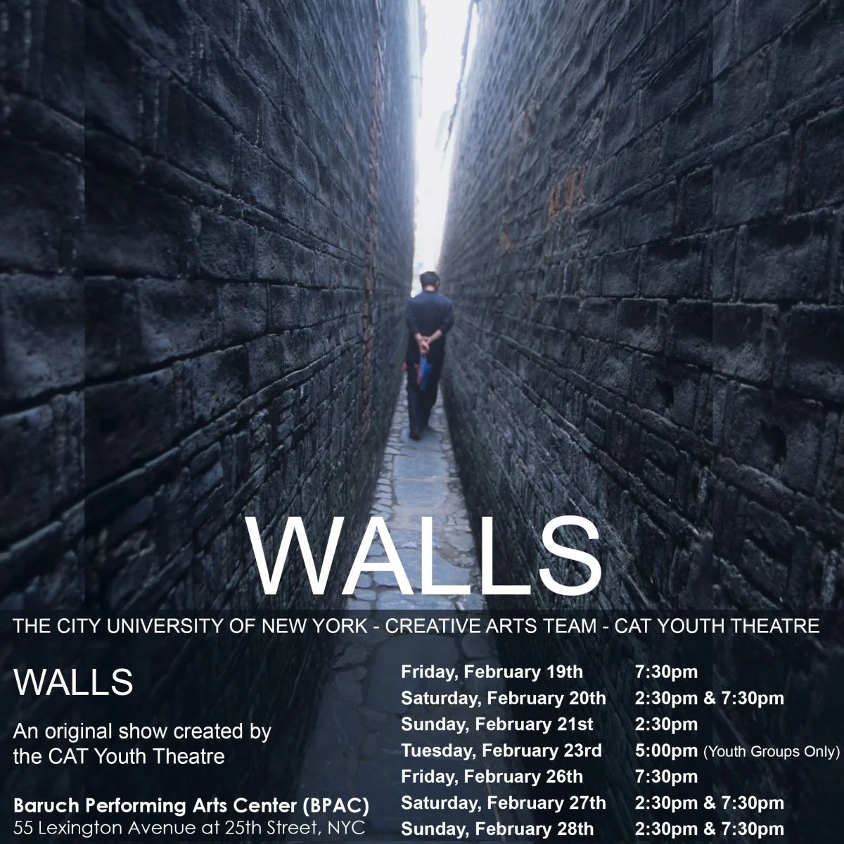 CAT Youth Theatre Presents WALLS