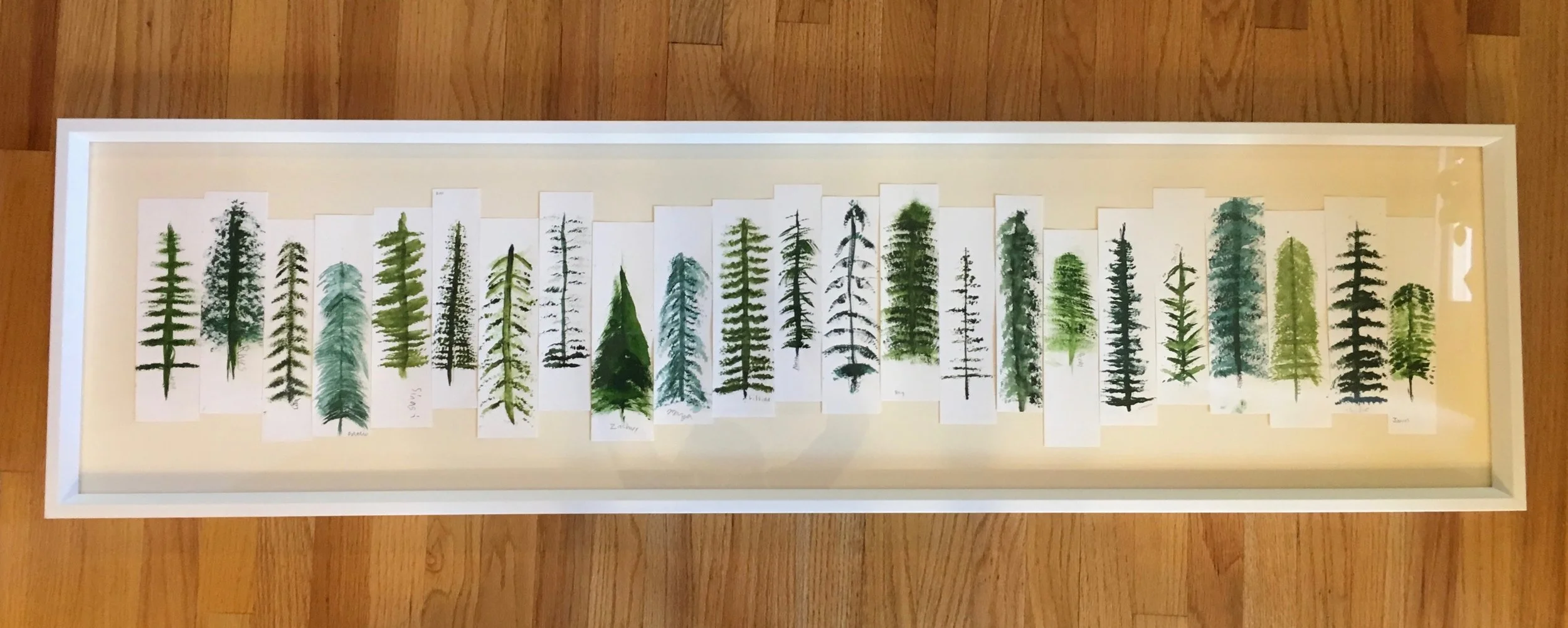 Engstrom - 4th Grade (Framed Trees, 5'x15")
