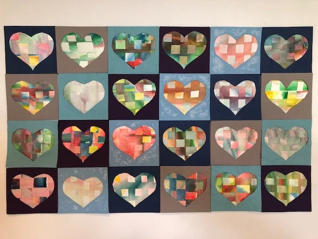 Ms. Coholan's 3rd Grade - Woven Hearts