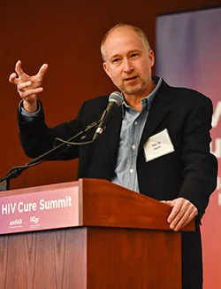 Dr. Deeks was a presenter at amfAR’s HIV Cure Research Summit on World AIDS Day 2015.