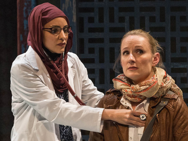 Arya Daire as Dr Al-Agbhari &amp; Jennifer Coombs as Miranda