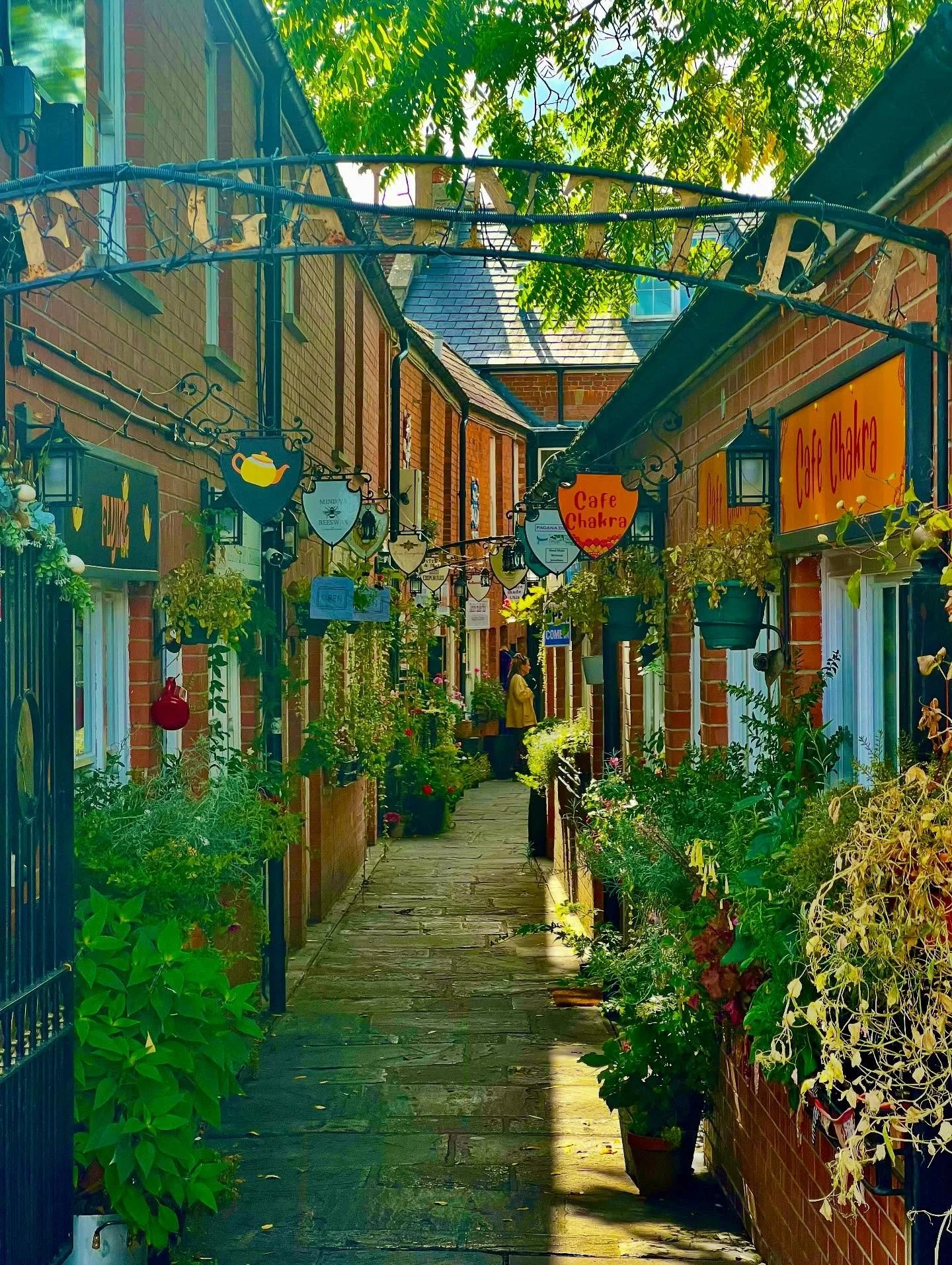 Catching some late summer vibes in Glastonbury!