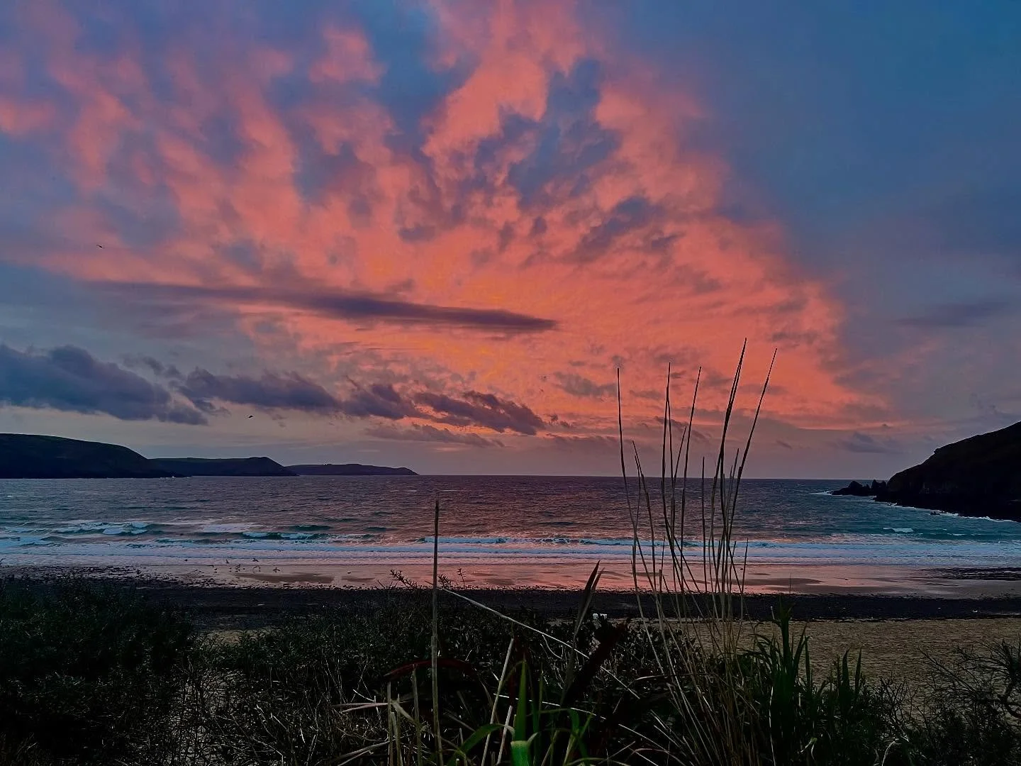 A burning dawn swim 😊