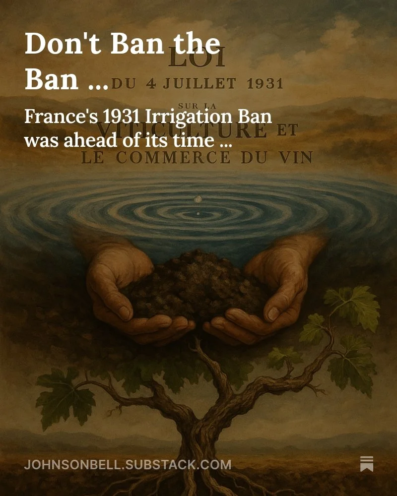 EXTRACT: 

For all the wine industry&rsquo;s sustainability rhetoric, the critical issue is water. In irrigated vineyards, bluewater irrigation dominates the wine water footprint. As the Old World relaxes its rules and the New World intensifies irrig