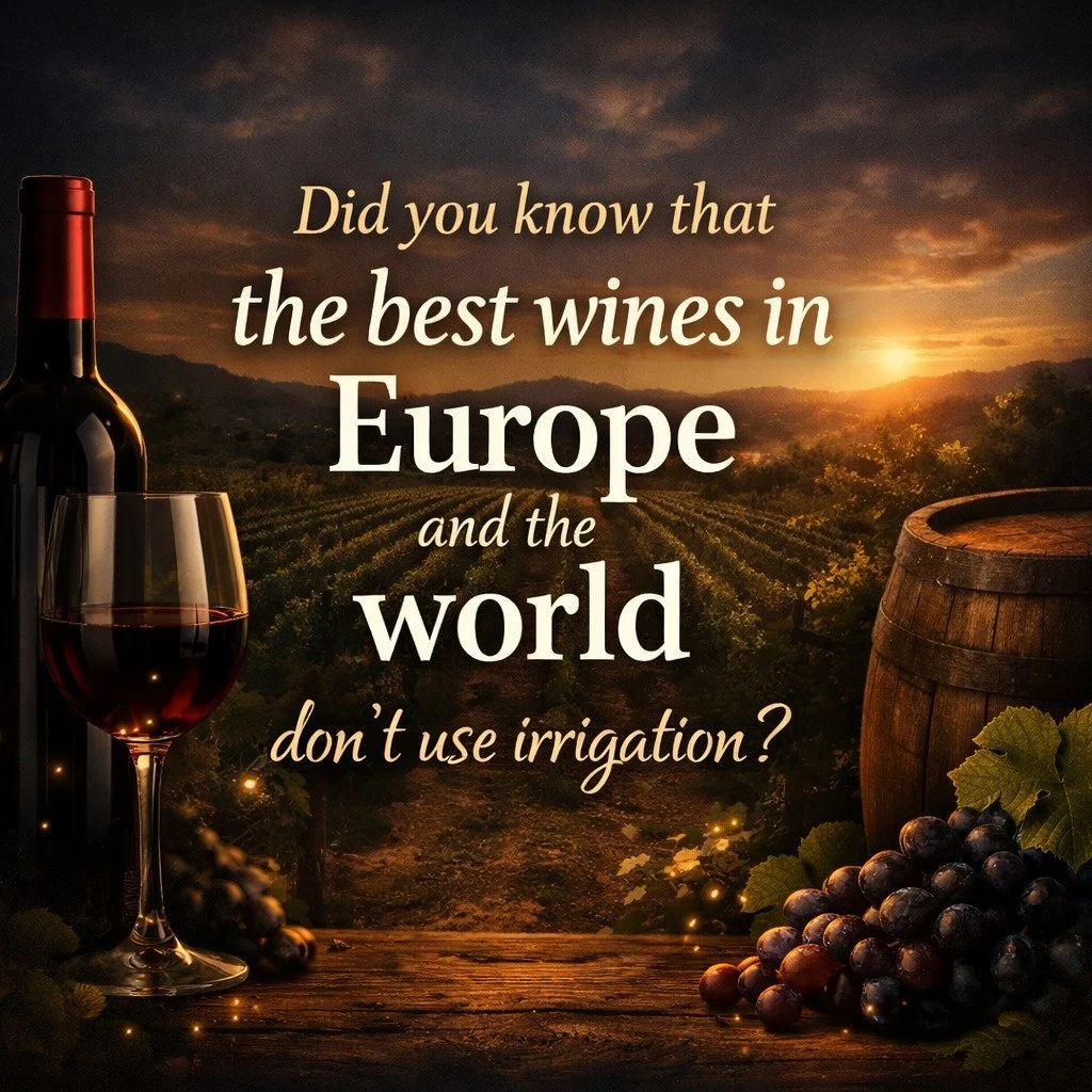 Did you know that the world&rsquo;s greatest wines were traditionally made without irrigation? France banned it in the 1930s, shaping the modern appellation system. My work focuses on Indigenous Knowledge Systems and how this ancient wisdom can guide
