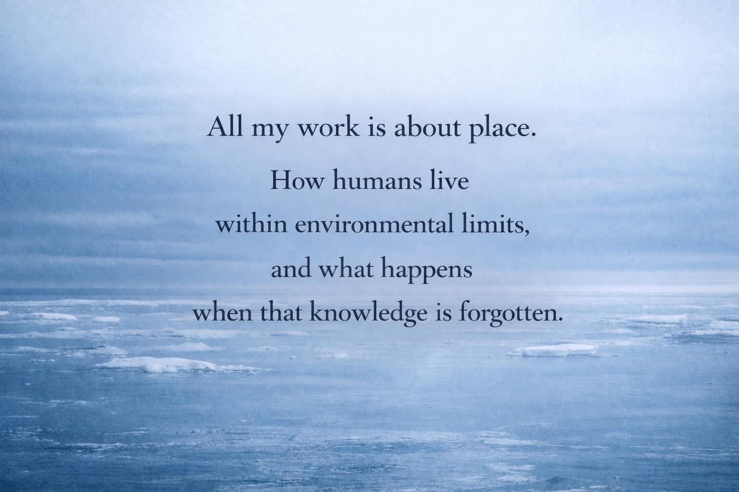 Wine.
Water.
Northern islands.

At first glance, these look like separate strands. In reality, they all ask the same question:
how do humans live well within the limits of land, water, and climate? My work moves across different geographies and disci