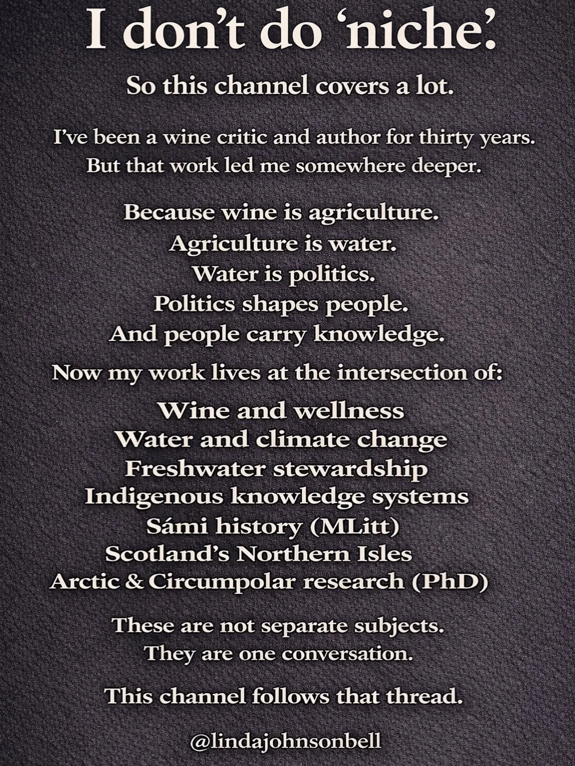 #wineandwellness #indigenous #s&aacute;mi #northernisles #arctic