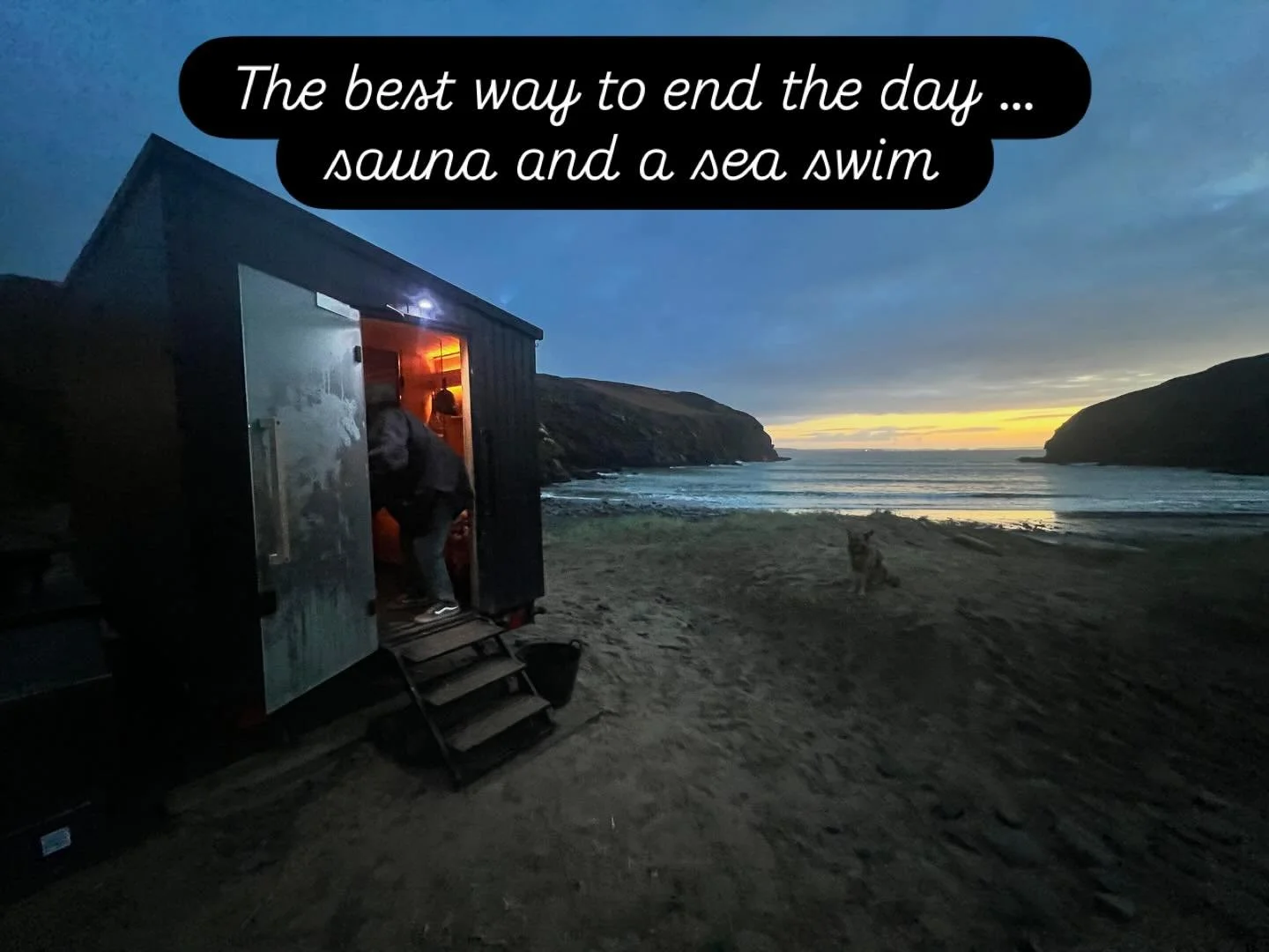 @wildwatersauna #contrasttherapy #sauna #oceantherapy #seaswimming #noltonhaven