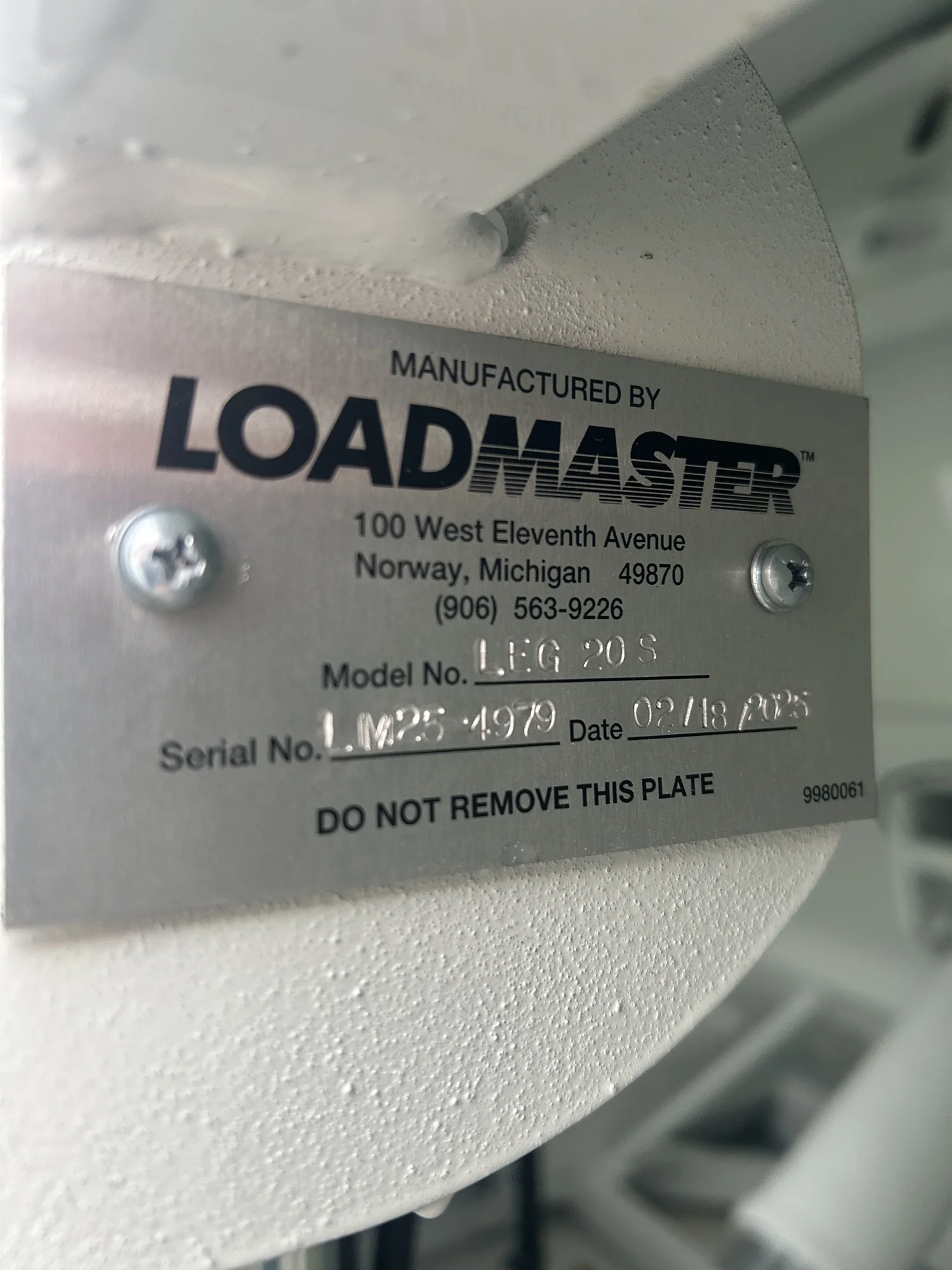 ID: 721165 | LOADMASTER 20 YD LEGACY ON 2025 International MV