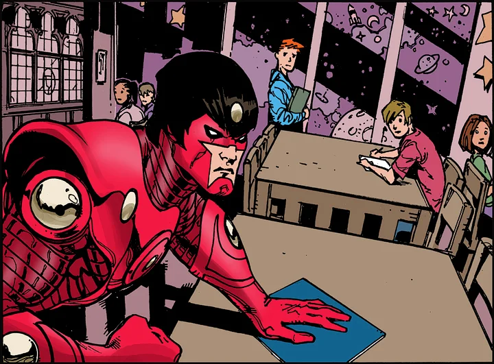 Line art: Doug Mahnke. Colors: Tom Nguyen