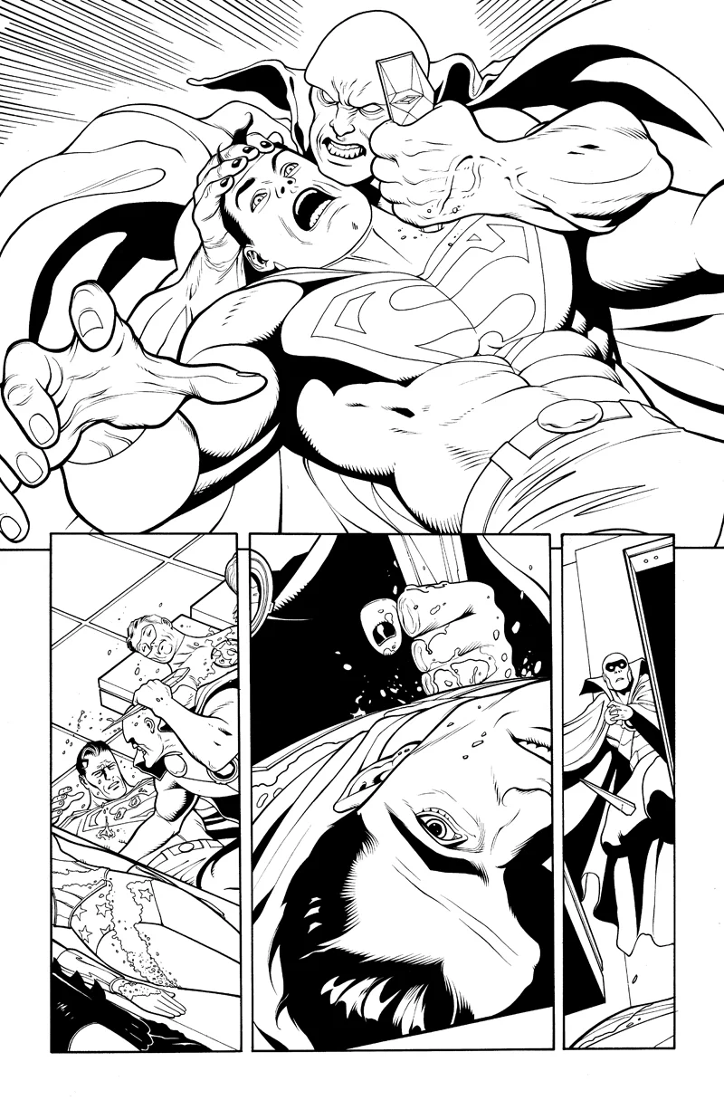 Brightest Day #15, page 18. Pencils: Pat Gleason. Inks: Tom Nguyen.