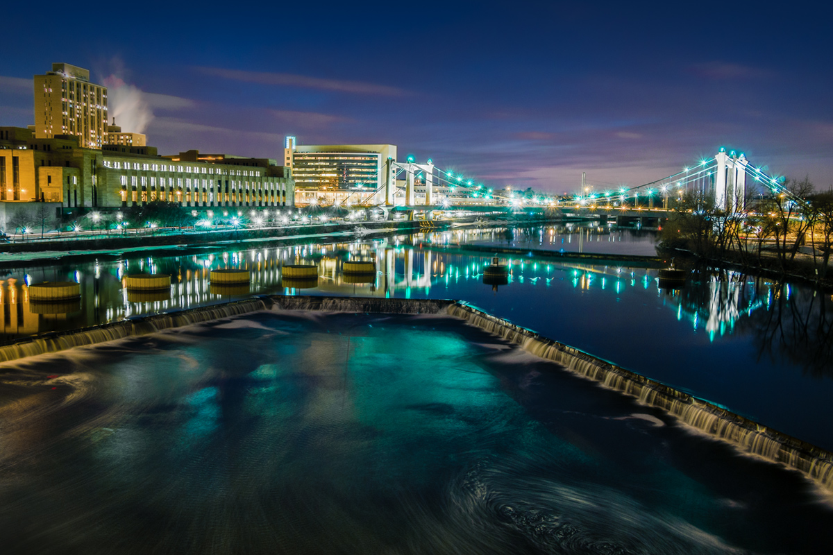 Olympus OMD-EM5 + Panasonic Lumix 14mm/2.5 pancake lens + MeFoto RoadTrip tripod. 3 blended long exposures at f/8, ISO 200. 