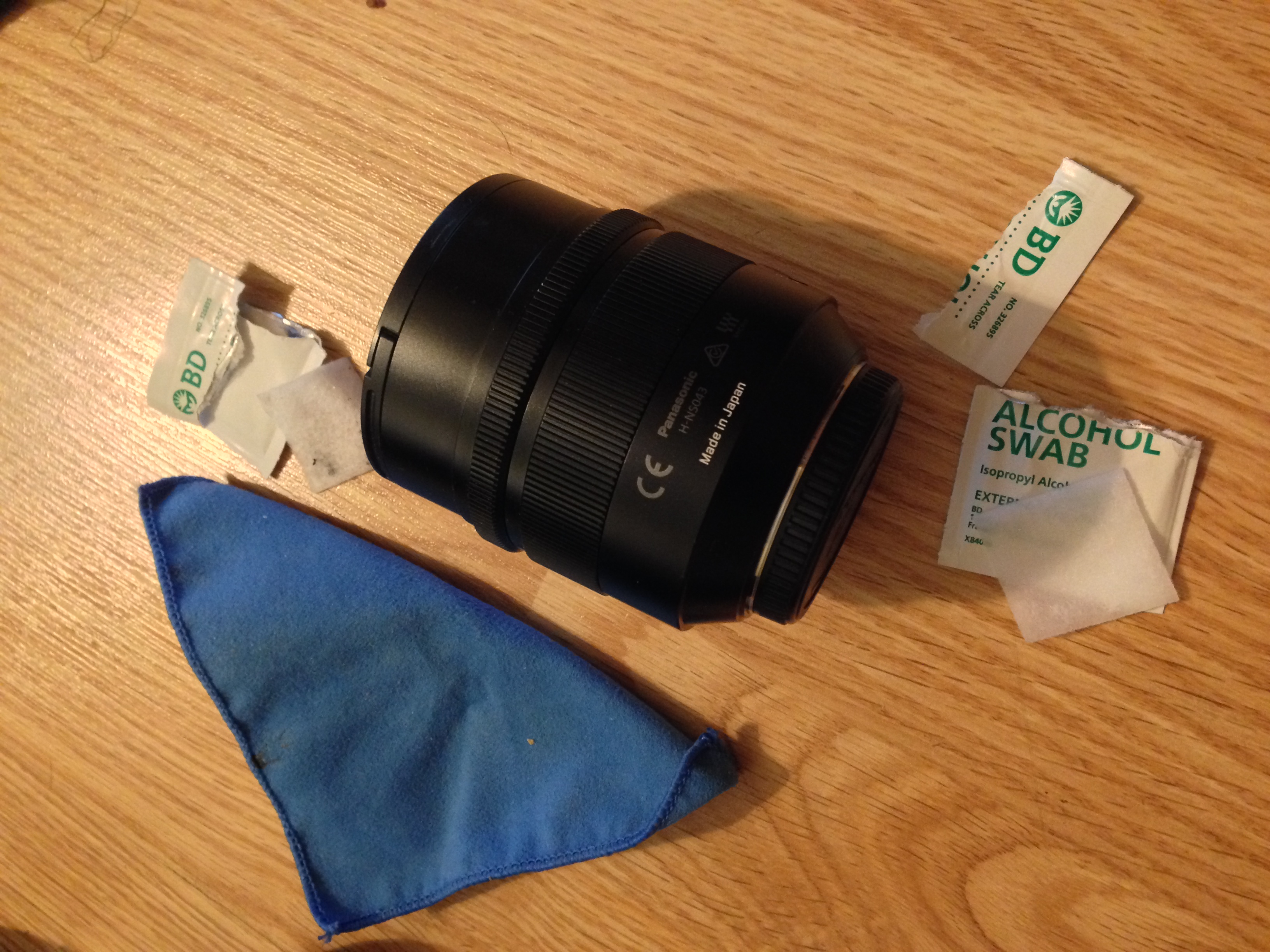 After about 20 minutes, it worked! Looks about as good as new.