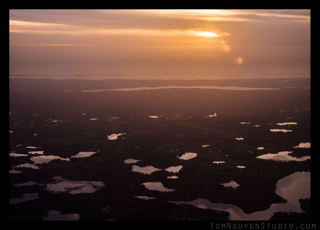Before stuff got interesting...goodbye, Tampa! Olympus EM5 + Panasonic Lumix 12-35mm/2.8 at f/4.0 and 1/800 second.