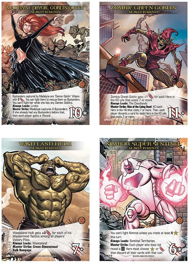 If you order the box set from the Upper Deck site , then you'll get these extra 4 special cards that I illustrated.