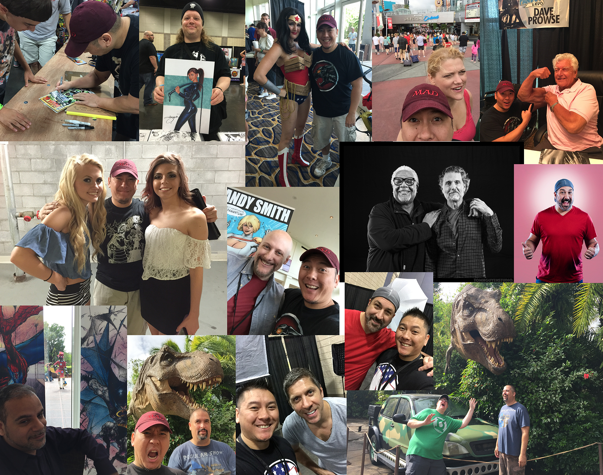 Once again, Fanboy Expo conventions have been great to me as I did all 3 of their shows in 2015 as a guest artist and also as their hired photographer. I'm grateful in being a part of this family and that they haven't disowned me yet! ;) For sure I'll be back again in 2016!
