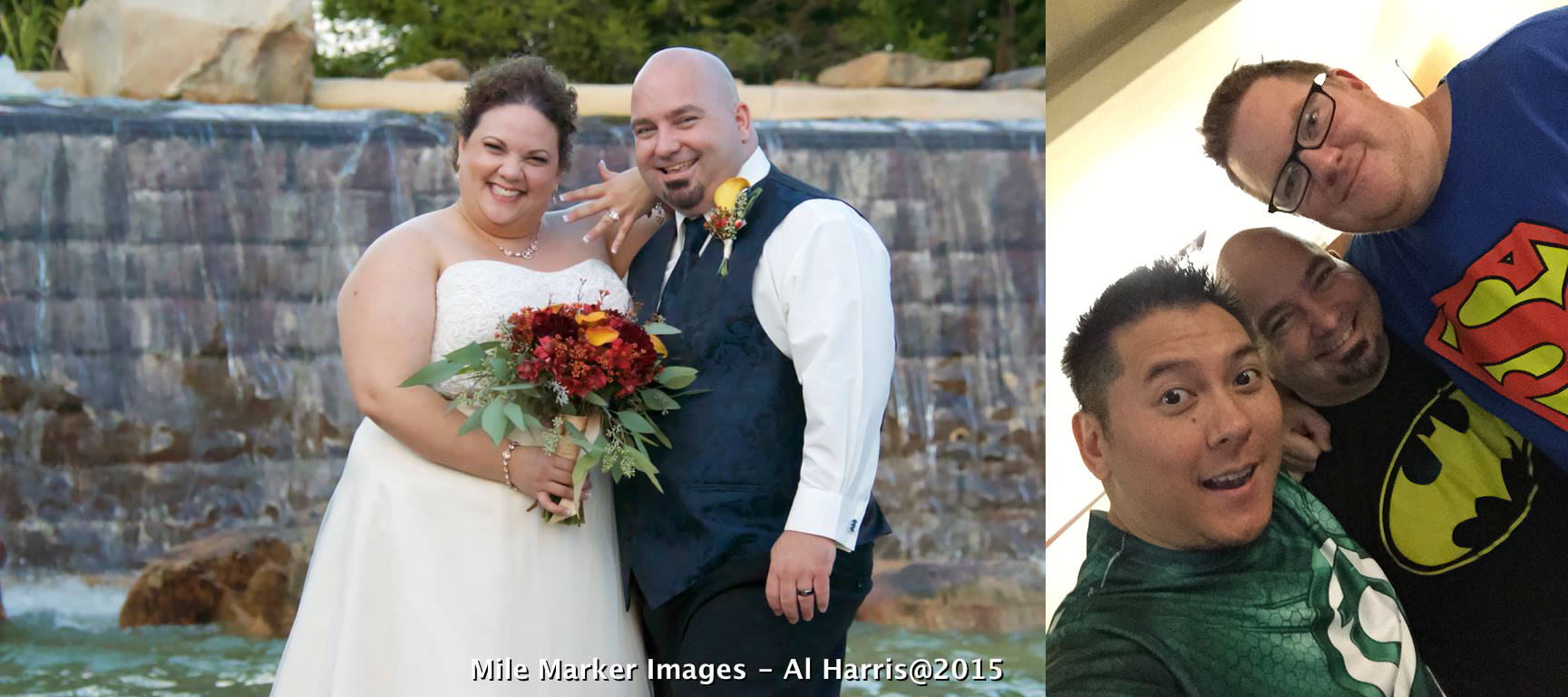 In September, my dear friends Joey and Jessica got married, and I was honored to be a part of their wedding in Tennessee! :)