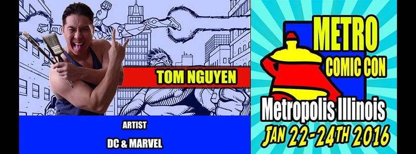 I hope to meet you guys in person at Metro Comic Con this weekend! 