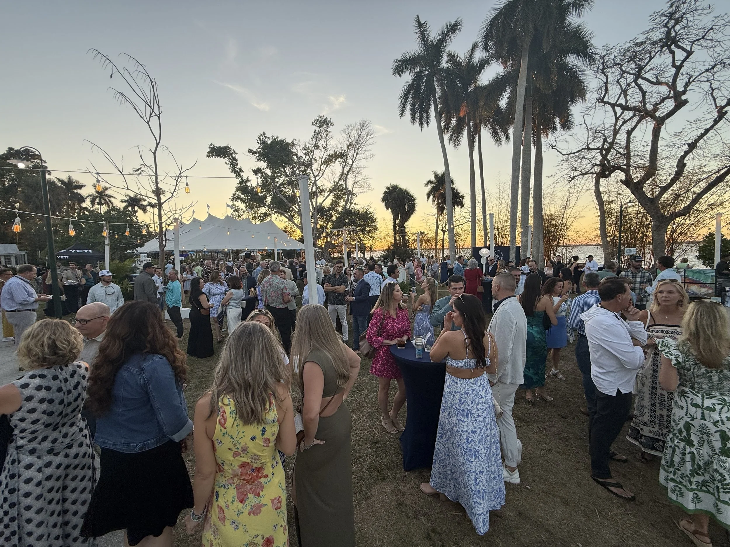 A beautiful scene e where the event took place.