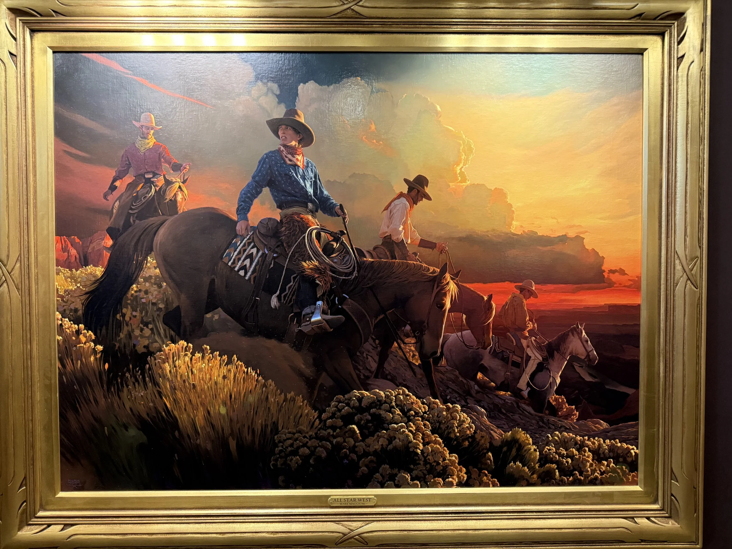 One of Marks pieces at his show.
