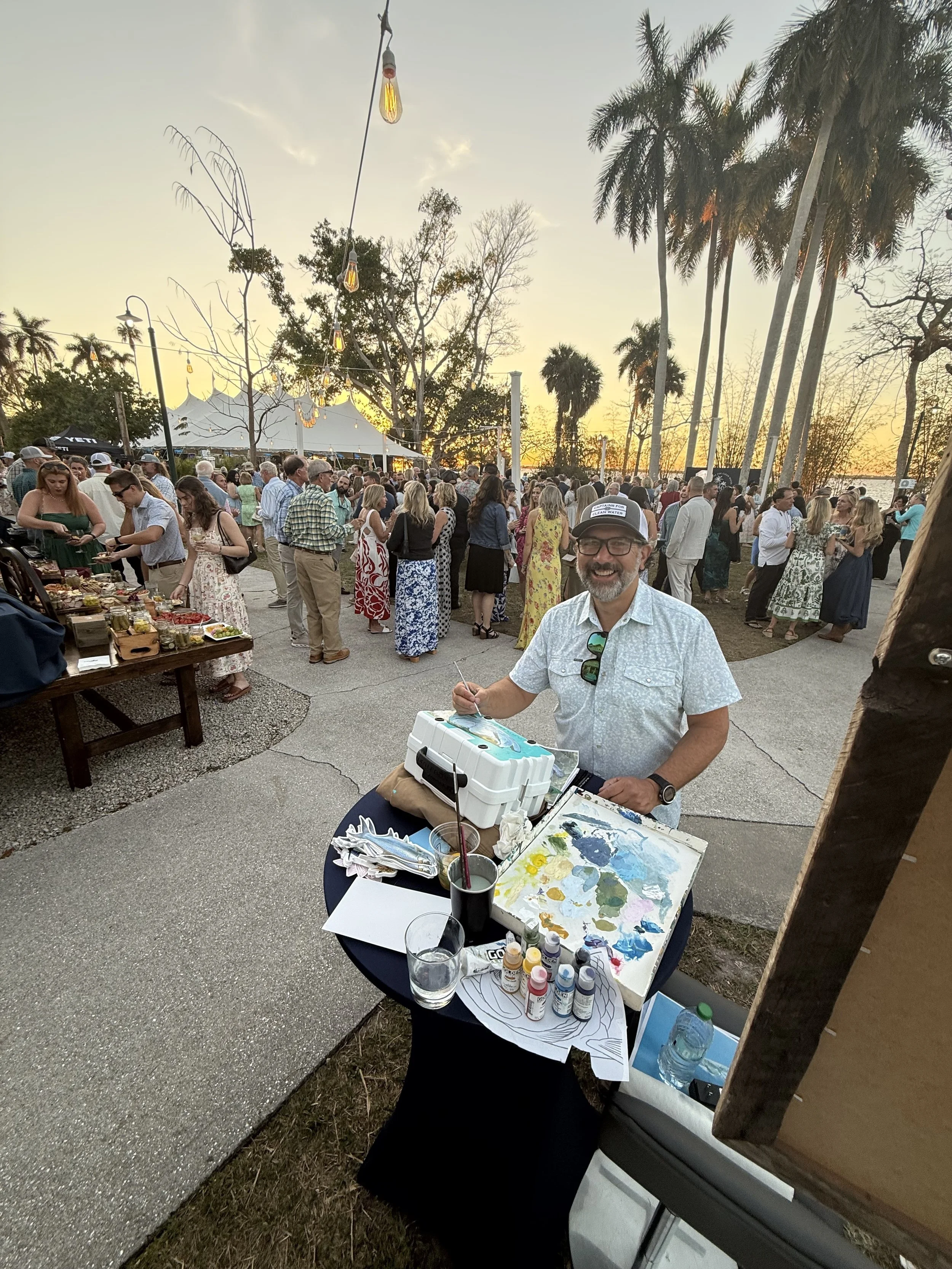 Got to meet Amadeo Bachar, an amazing fish artist from California...such a great guy!!