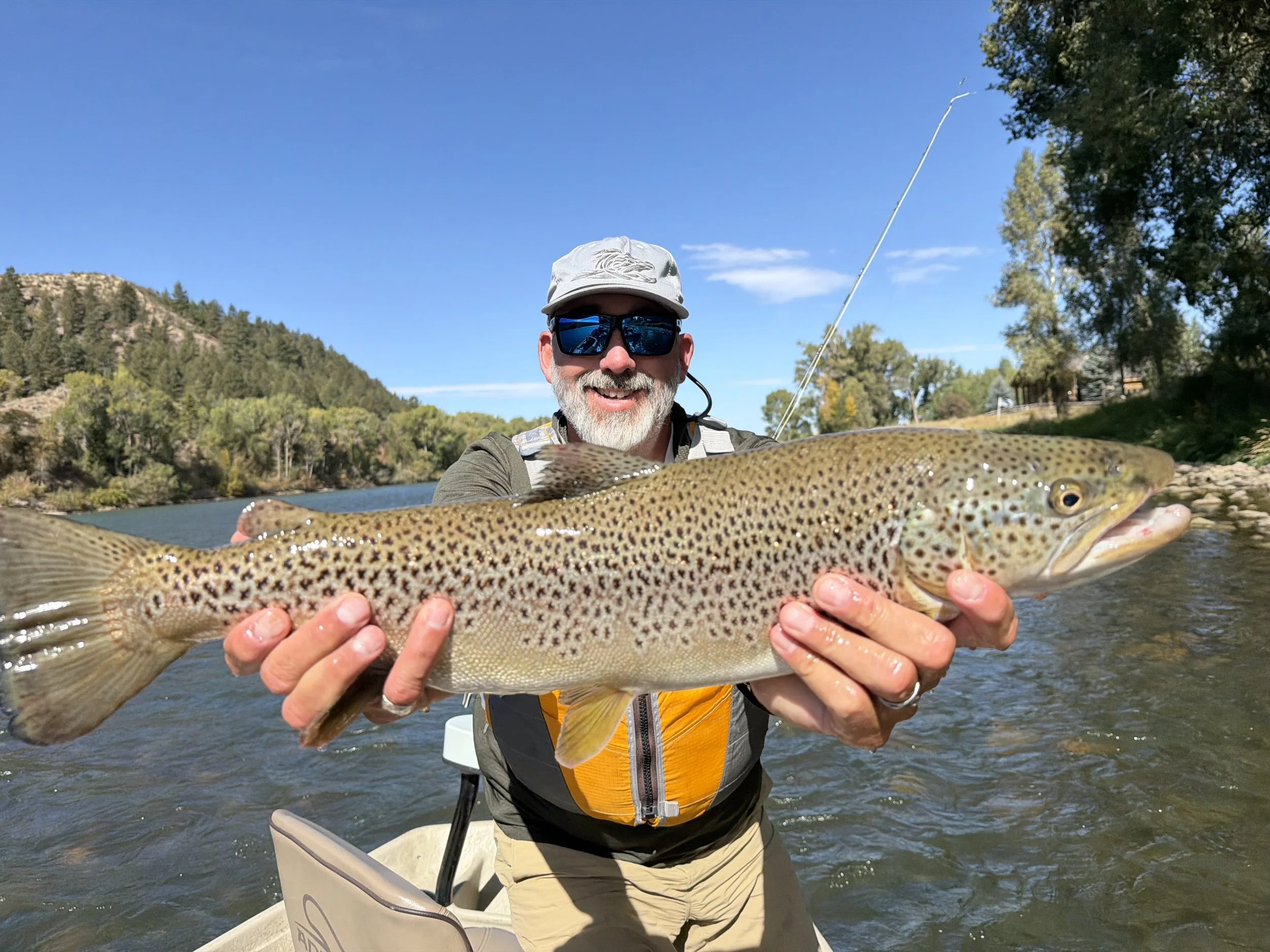 Jim Ogburn with the BIG FISH of the the One Fly!