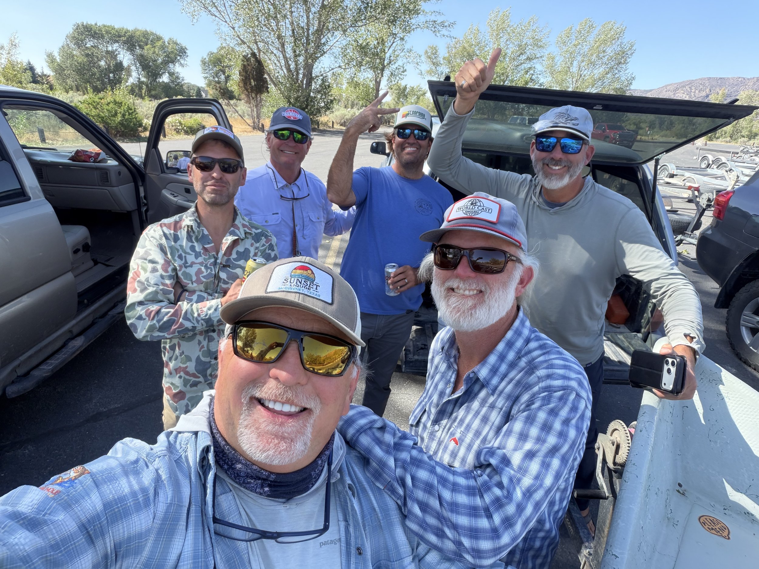 My crew fishing the South Fork without me