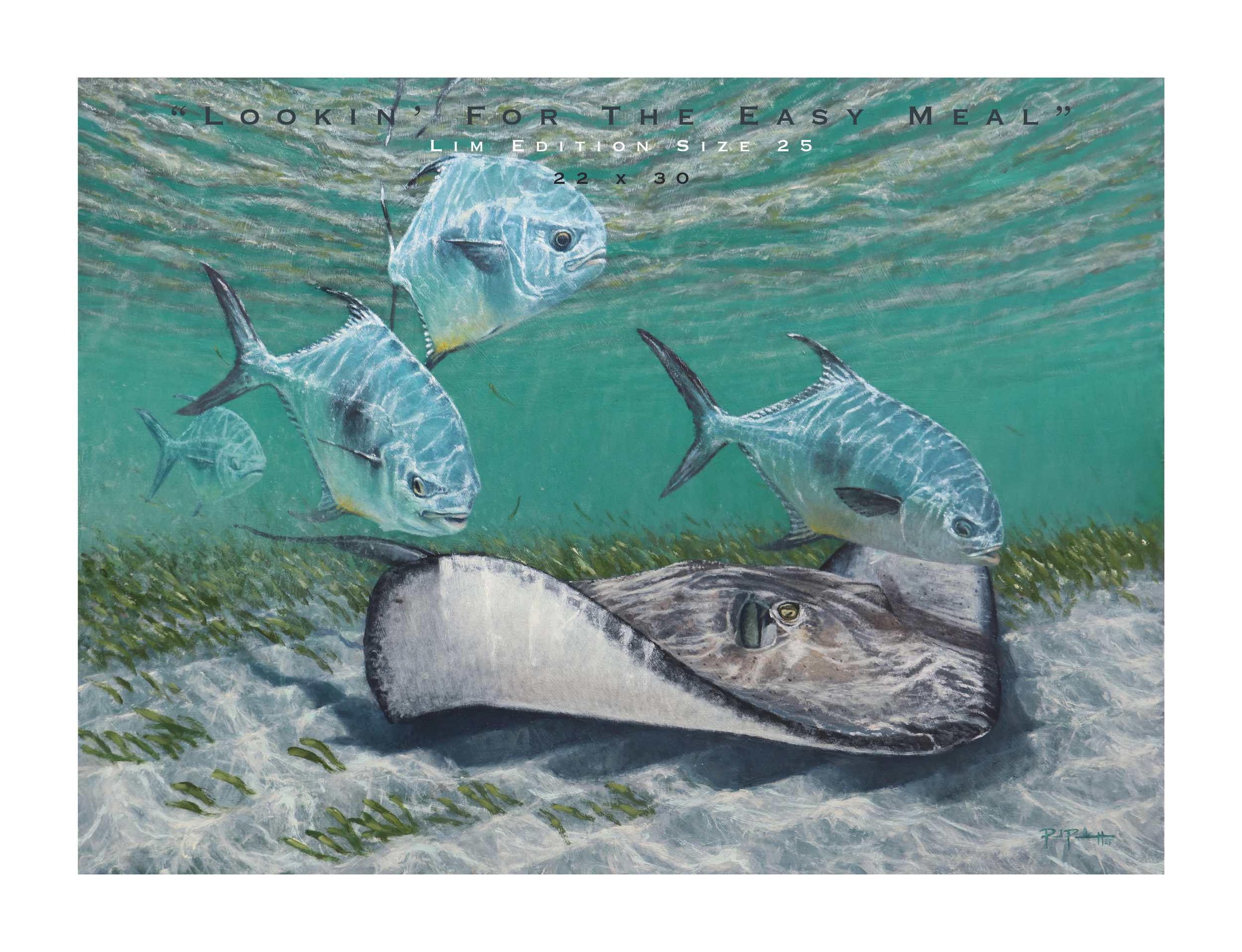 Lookin' For The Easy Meal - 22 x 30 - Lim Ed of 25