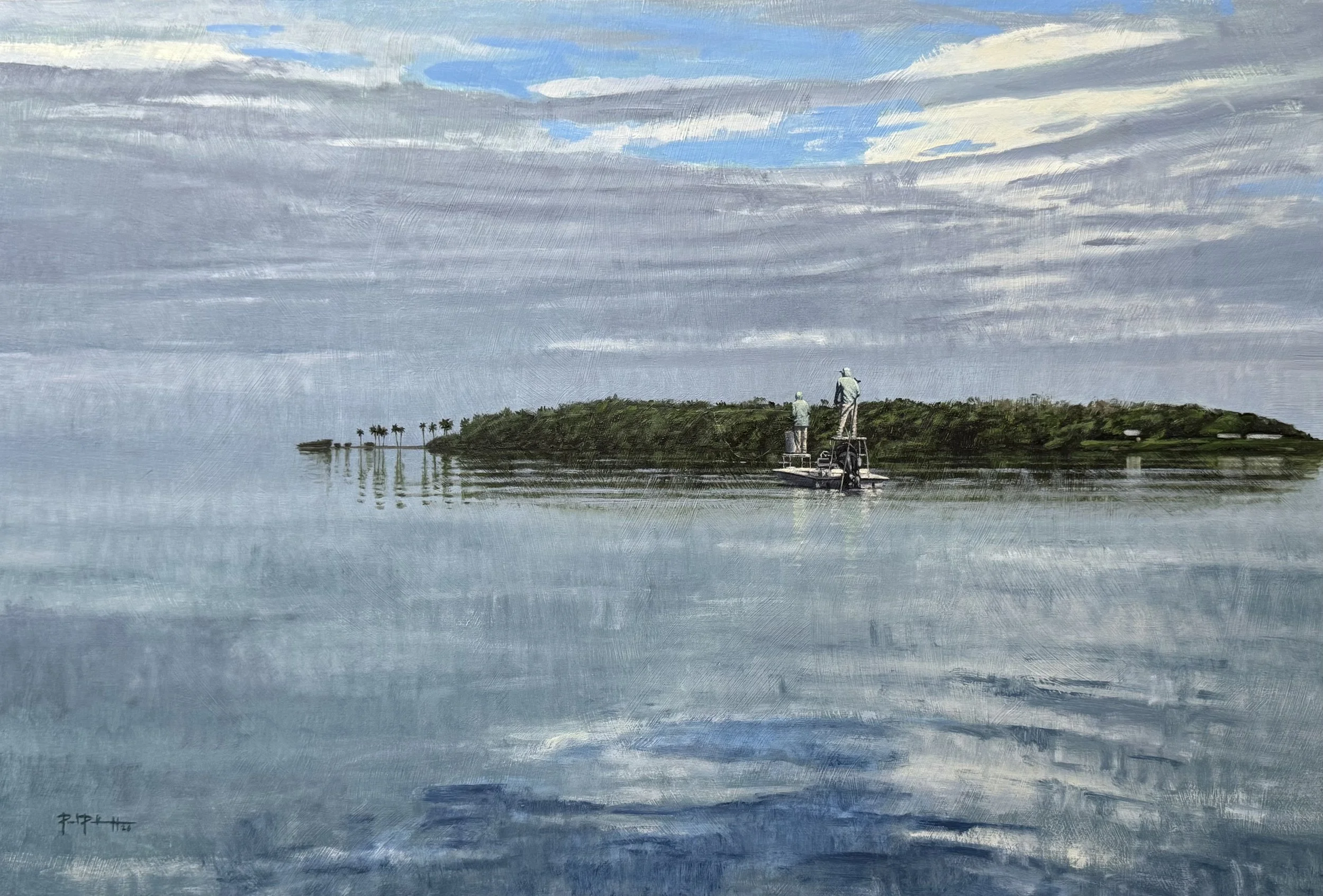 "All Lined Up" - Canvas Ed of 25