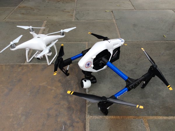 DJI Phantom 4 and Inspire 1