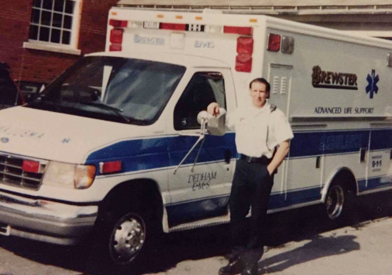 Brewster Ambulance Dedham Police Station, circa 1993