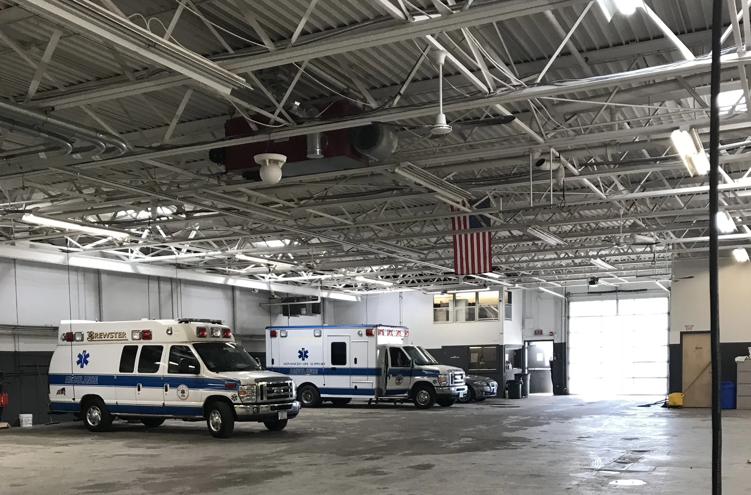 Main garage area