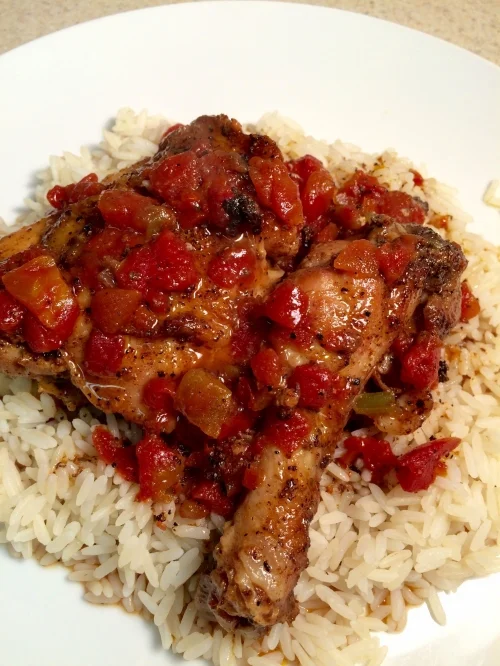 Sriracha Spanish Chicken