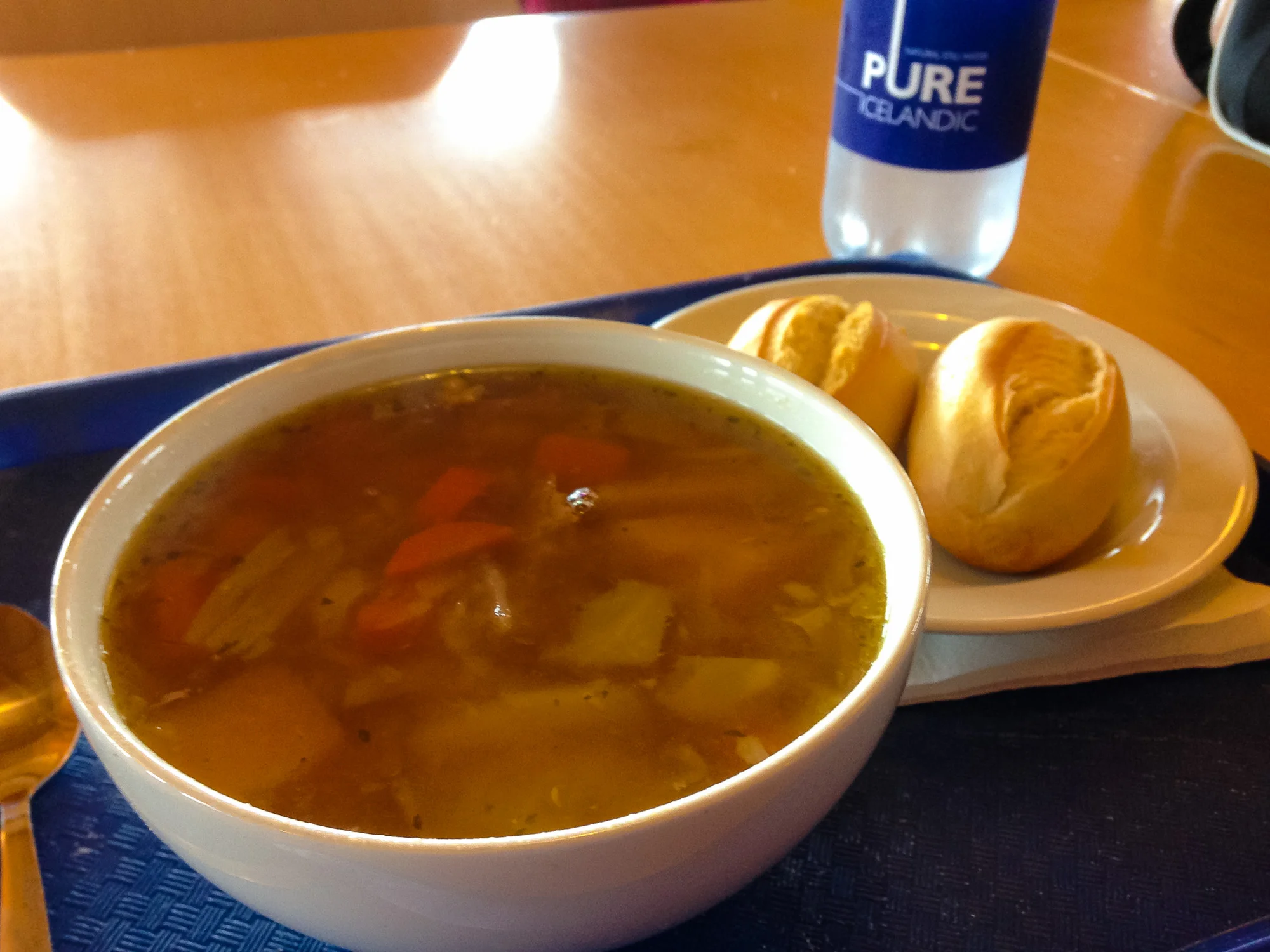 A bowl of lamb stew at Gullfoss was the highlight of day one for me, it was absolutely delicious and warmed up my spirits enough to make the drive north.