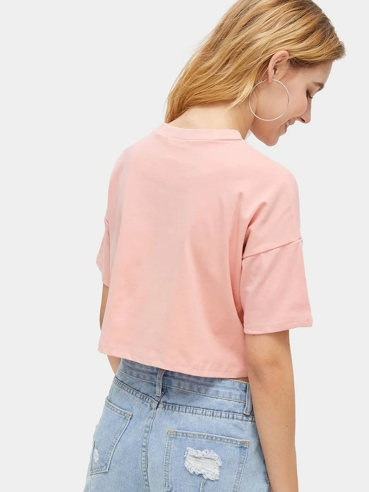 Floral Print Crop Tee _ ROMWE (3).jpeg