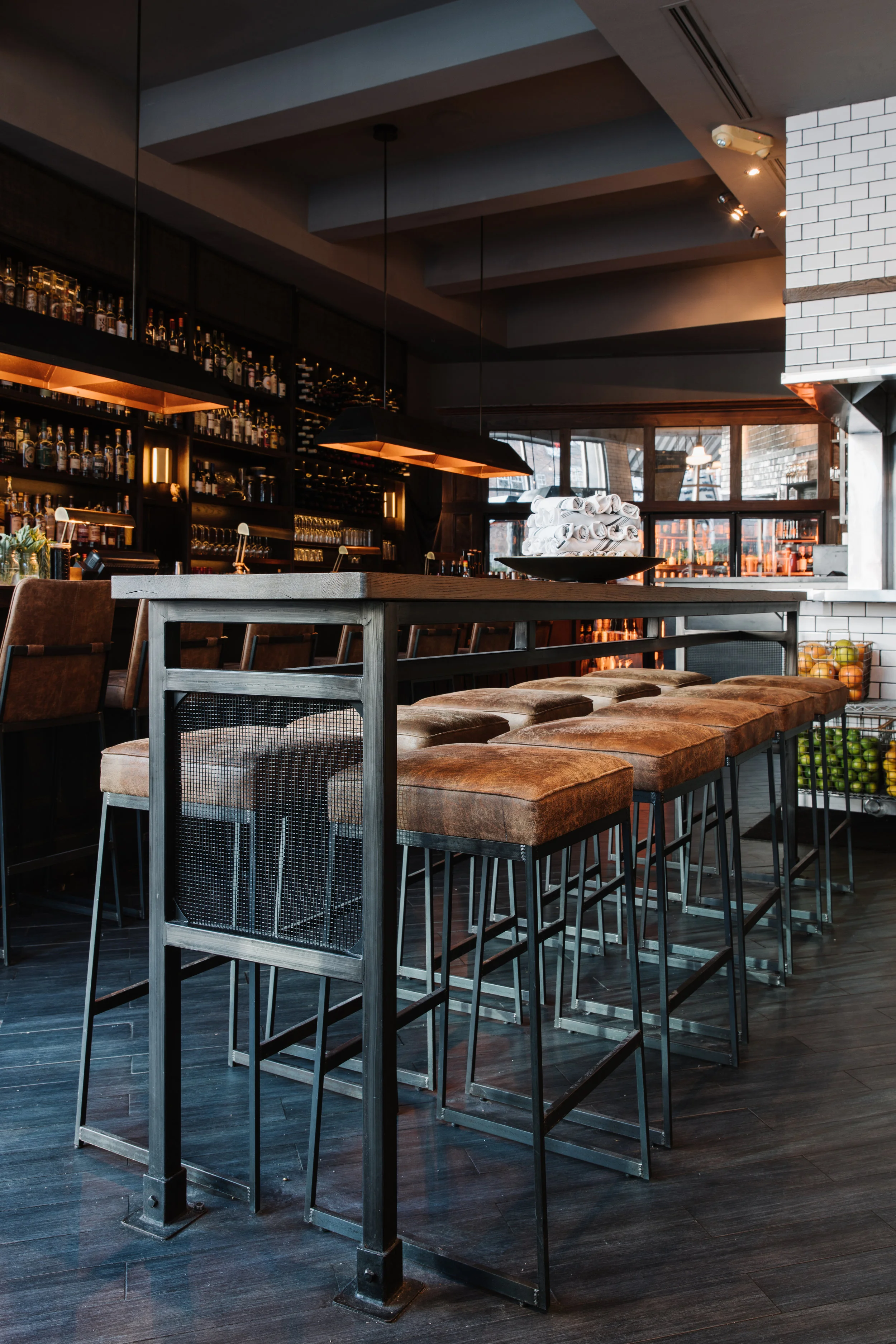 The Lawrence | Smith Hanes. Drink Rail