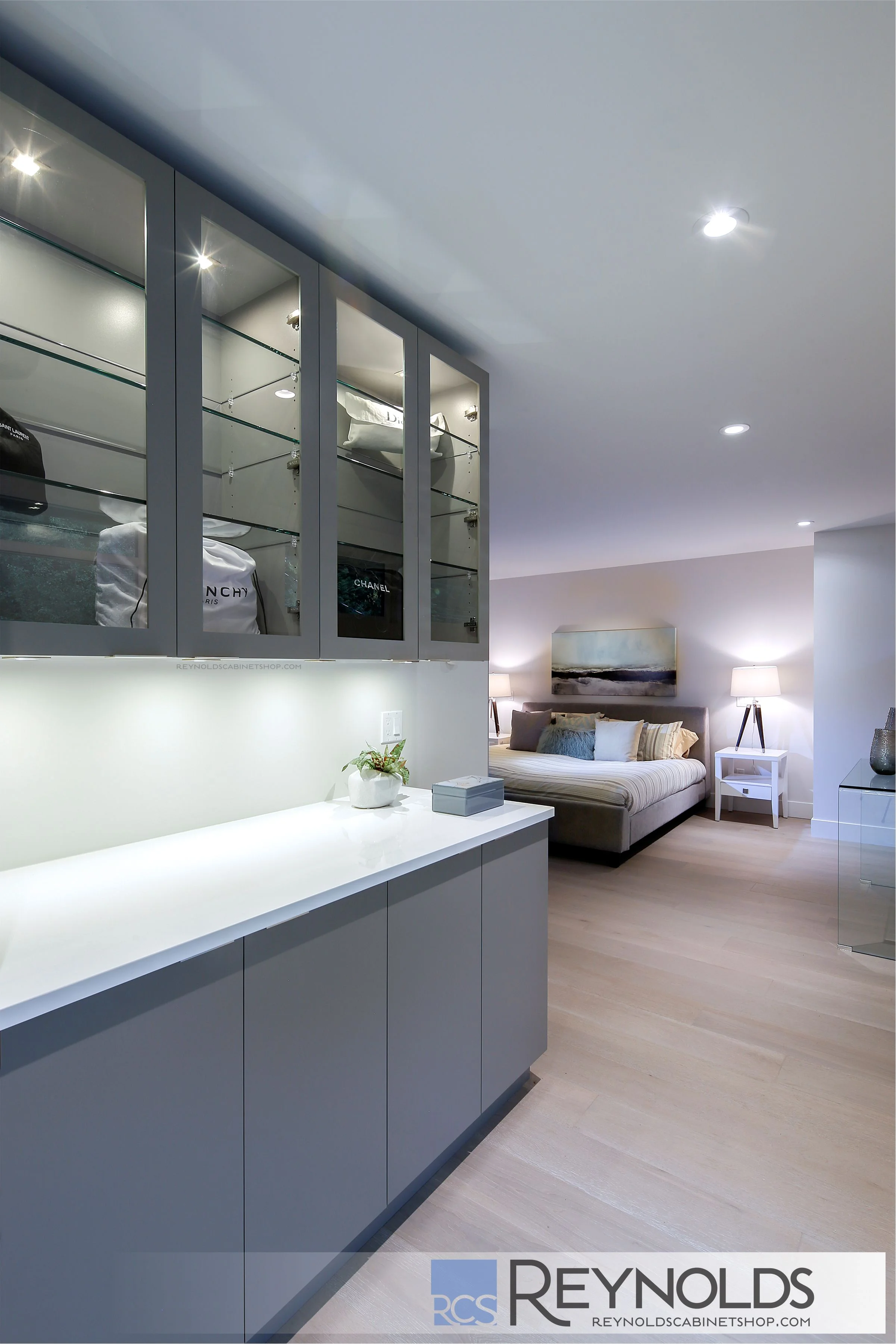 Reynolds Cabinet Shop - West Vancouver - Moyne Project - Bedroom Millwork 1.jpg