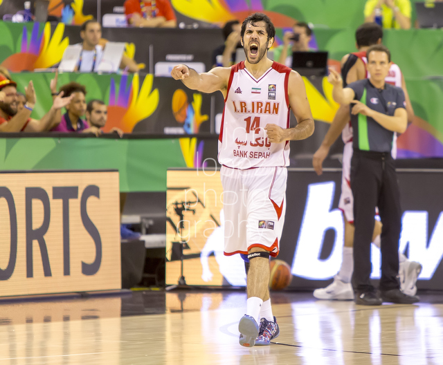  2014 FIBA Basketball World Cup. IRI vs FRA. 