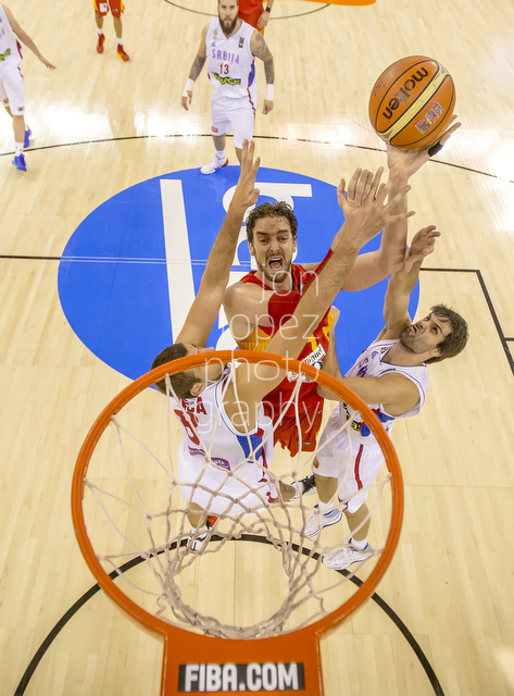  2014 FIBA Basketball World Cup. SRB vs ESP. 