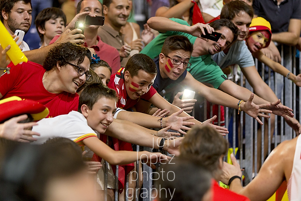 The fans in Spain were awesome. This includes fans from all of the represented national teams. Their love was palpable. 