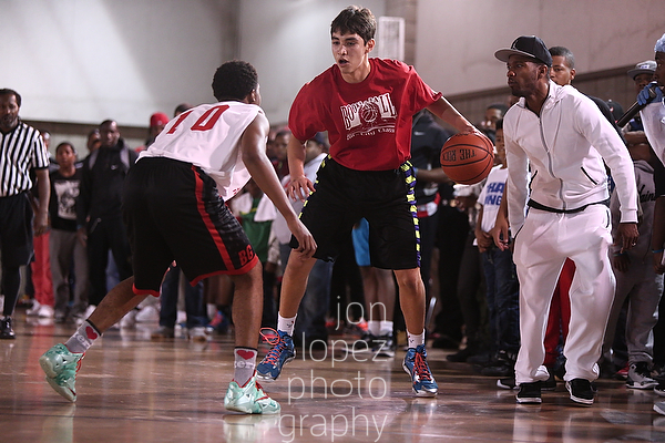 University of Virginia commit Ty Jerome '15 showed why he was ready for the next level at the Books & Ball All-City Classic. Bronx, NY. 