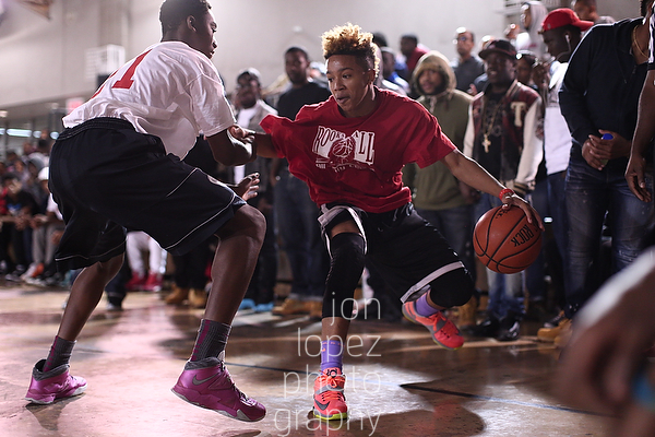 Isolation opportunities were in abundance much to the delight of the Books & Ball All-City crowd. Bronx, NY. 