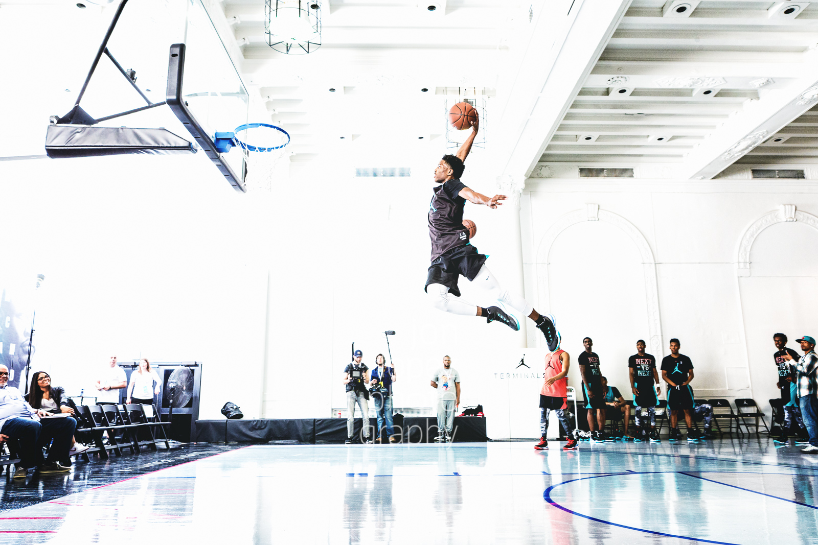 Malik Beasley at Terminal 23 during the 2015 Jordan Brand Classic