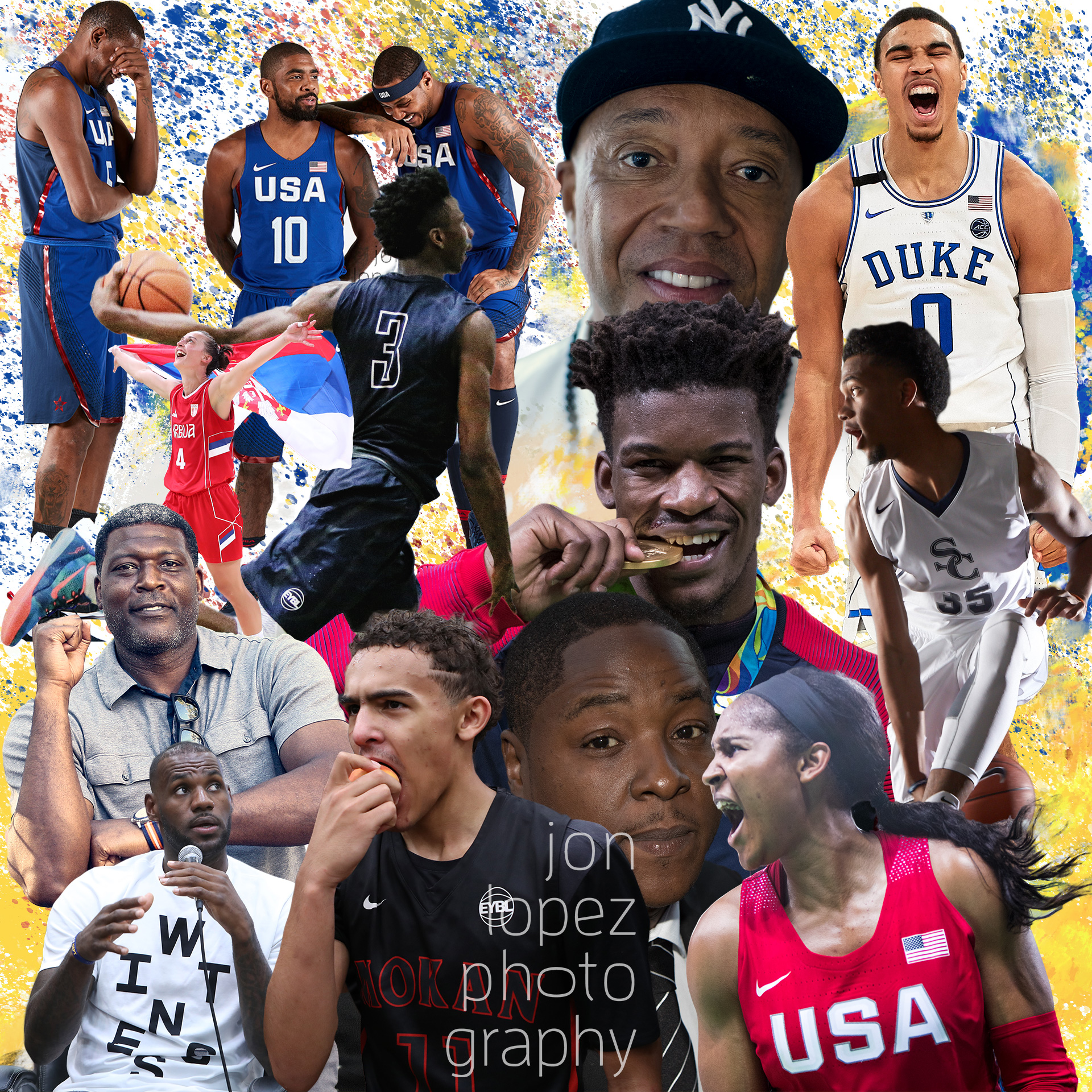 From turning the Naismith Basketball Hall of Fame into my studio to the Rio Olympics, 2016 featured some incredible milestones. 