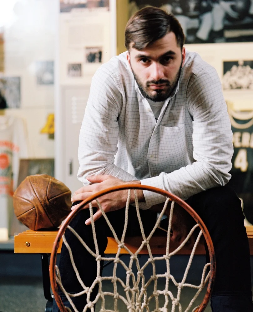 Aldin poses for me in Springfield, MA. Shot on Mamiya RB67 using Fuji Pro 400h film.&nbsp;One of my favorite features on the RB67 is the ability to switch between shooting portrait or landscape by simply rotating the film back (as opposed to the entire camera).&nbsp;