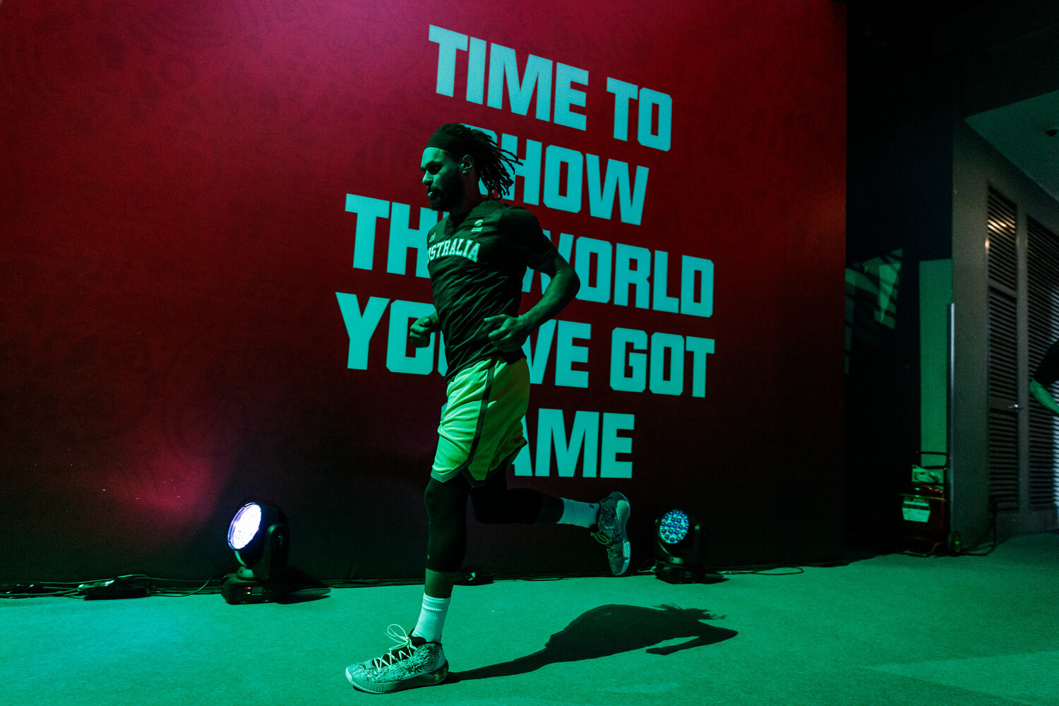  NANJING, CHINA  - Australia v Czech Republic, 2019 FIBA Basketball World Cup, Shanghai - Shanghai Oriental Sports Center(China), Quarter-Finals, 11 September 2019NOTE TO USER: Mandatory Copyright Notice: Photo by Jon Lopez / IG: @jonlopez13 