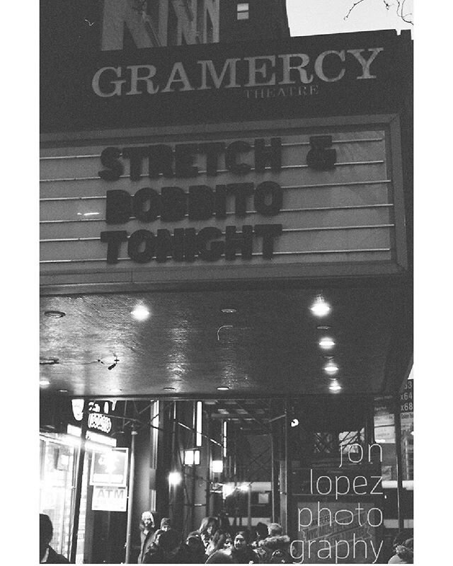 NYC 2020. 
While documenting the &ldquo;No Requests&rdquo; album release party at Gramercy Theatre for @stretcharmstrong x @koolboblove and @them19sband I decided to try to push my film two stops to 1600 from 400 and guess the exposure. Learned a lot